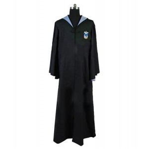 Harry Potter : Hogwarts Ravenclaw Long Noir Robe Costume Cosplay Achat